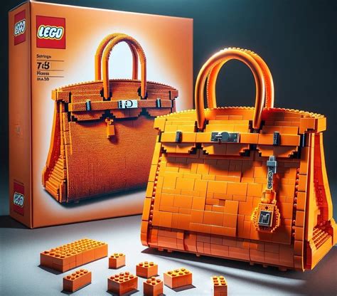 hermes lego collection|Luxury Meets Play: The Hermès x LEGO Birkin Buzz.